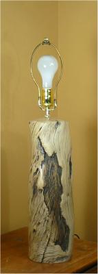 Log Lamp #2 No Shade