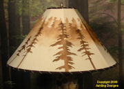 Wolves lampshade Picture